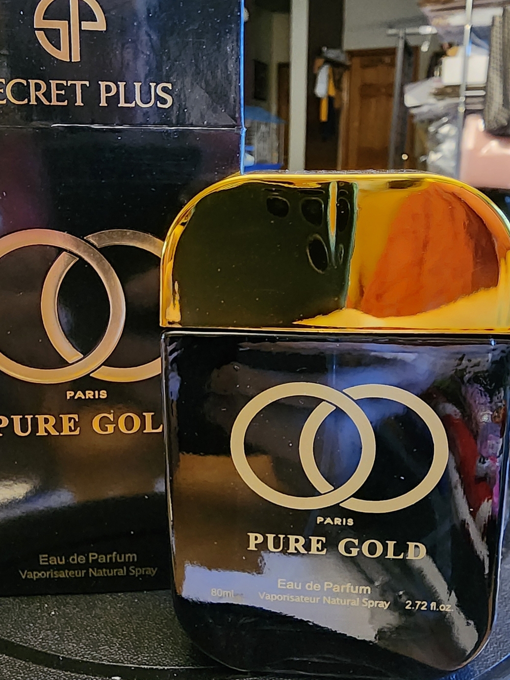 Paris Blues Pure Gold - Black & Gold Eau de Parfum